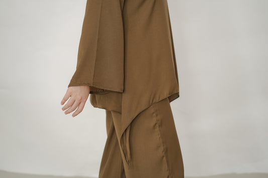 aria set in olive green - jia.basics
