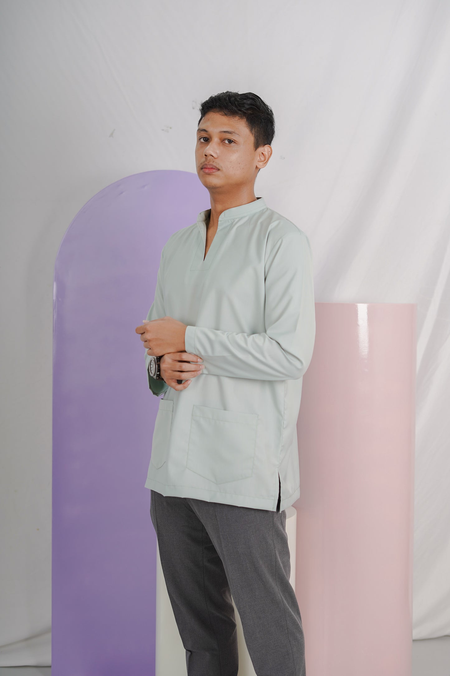 rayan top in mint green - jia.basics