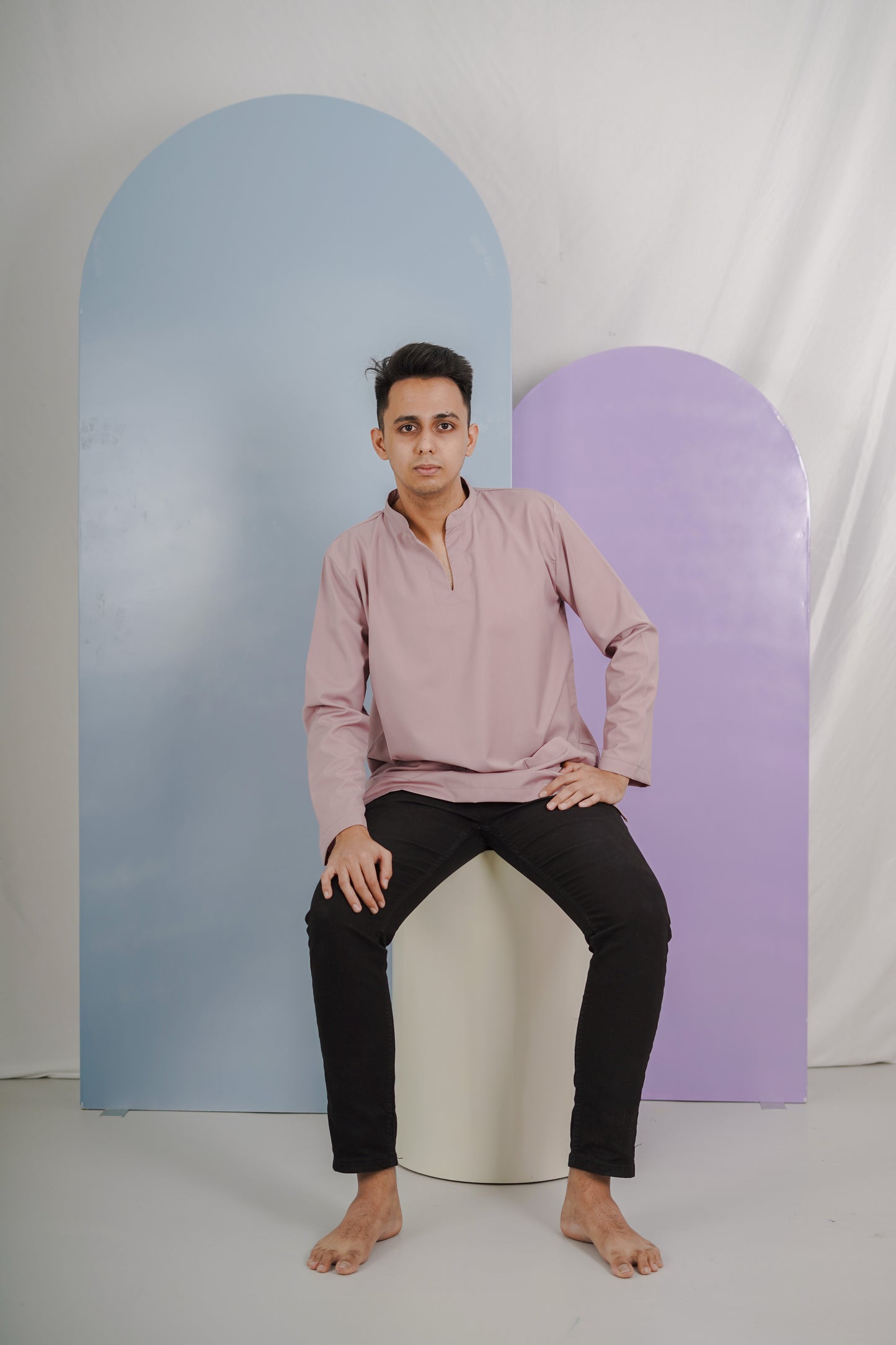rayan top in azalea pink - jia.basics