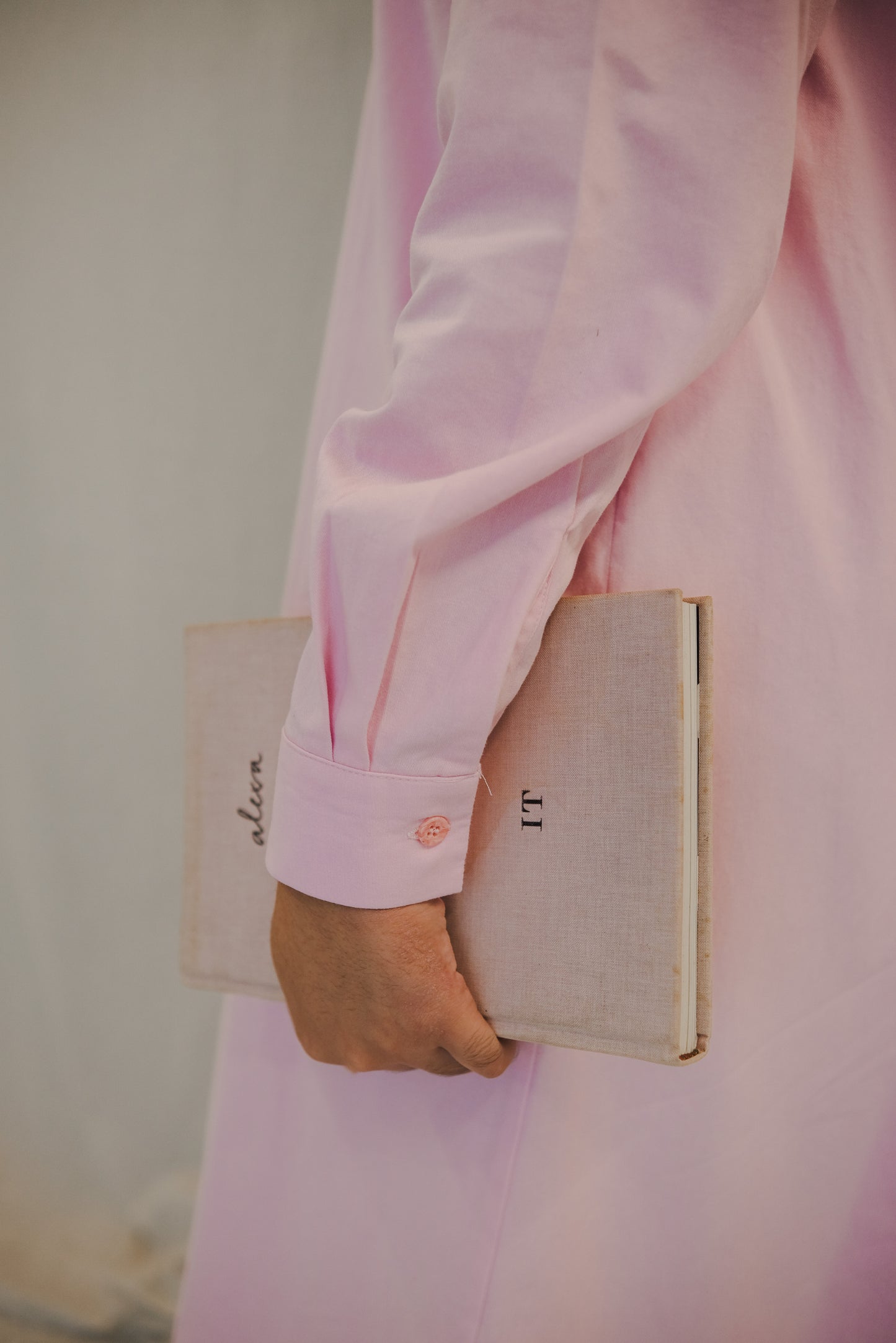 leia dress in pastel pink - jia.basics