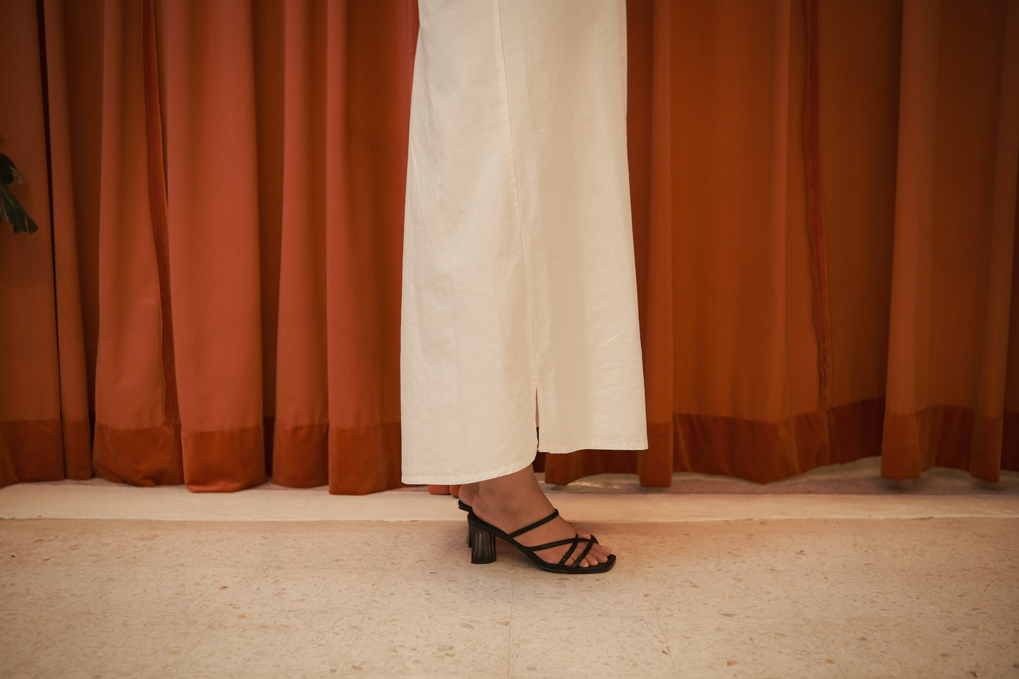 leia dress in white - jia.basics
