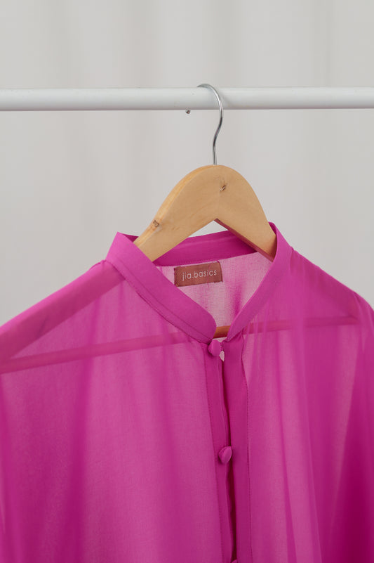 suri top in fuchsia - jia.basics