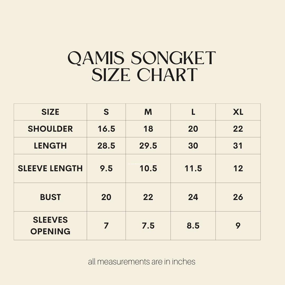 lux qamis songket shirt in lemon green - jia.basics